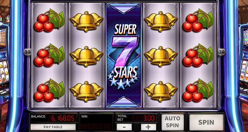 SUPER 7 STARS - RED RAKE GAMING >GAMES >SLOTS