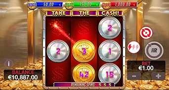 “Take the Cash!” mini-game