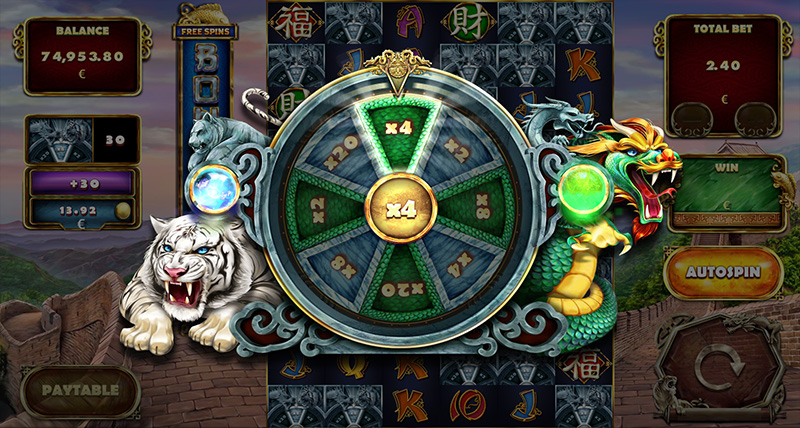 Tiger and Dragon Wheel