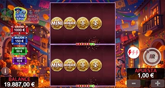 Minijuego extra spin