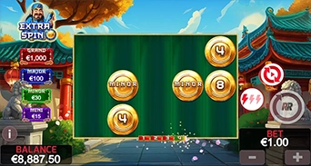 Mini-game extra spin