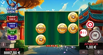 Minijuego extra spin