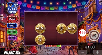 Extra spin mini-game