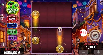 Minijuego double reel