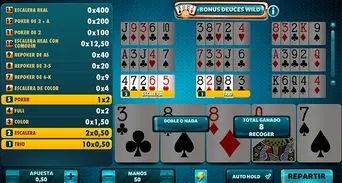 Cualquier jugada igual o superior a un trío tendrá premio