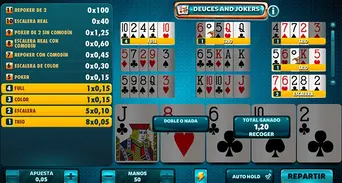 Cualquier jugada igual o superior a un trío tendrá premio