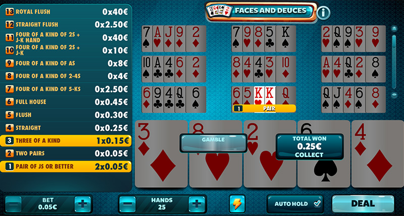 Any hand equal to or higher than a pair of Ks will have a prize