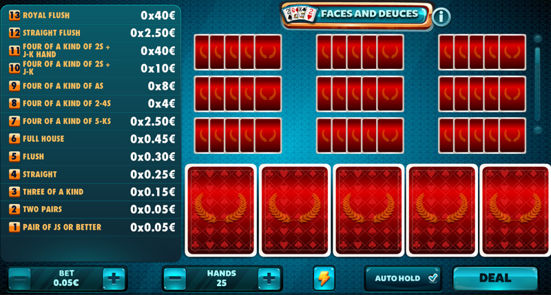Up to 50 hands