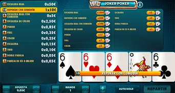 Ayúdate del Joker para conseguir con más facilidad tus premios